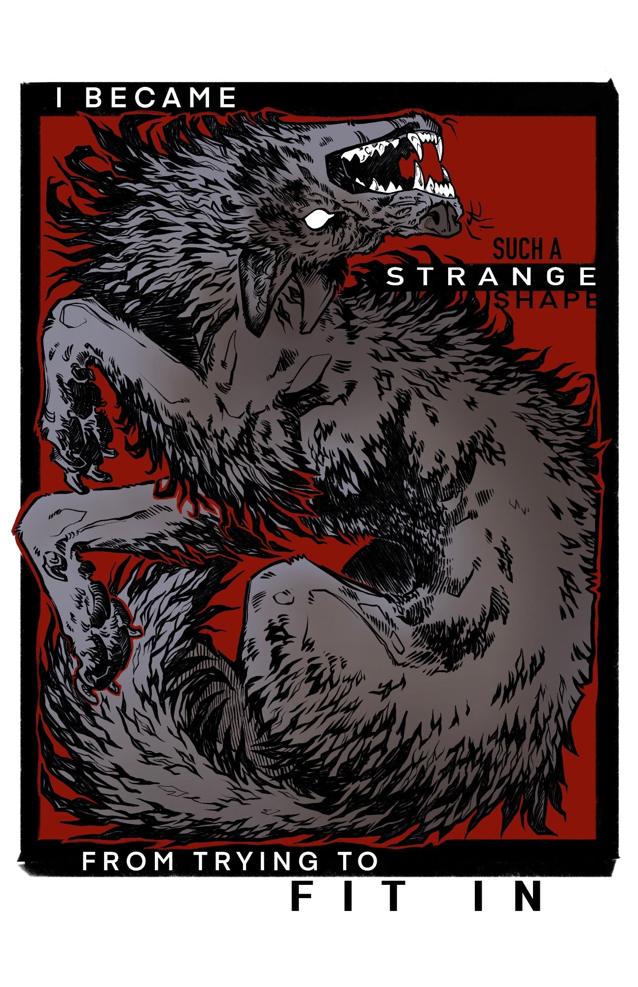 Strange Shape - Small Print