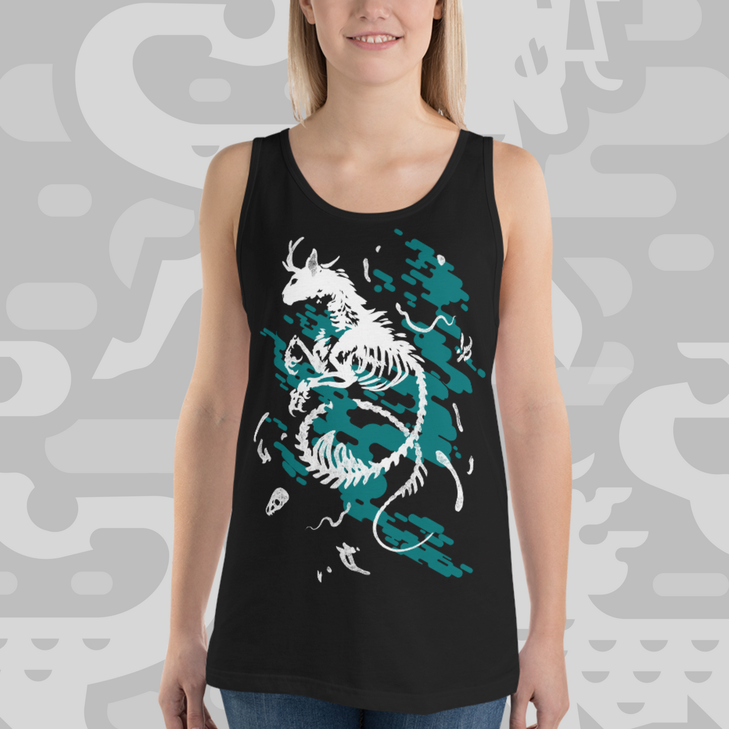 Withered - Black Tank top