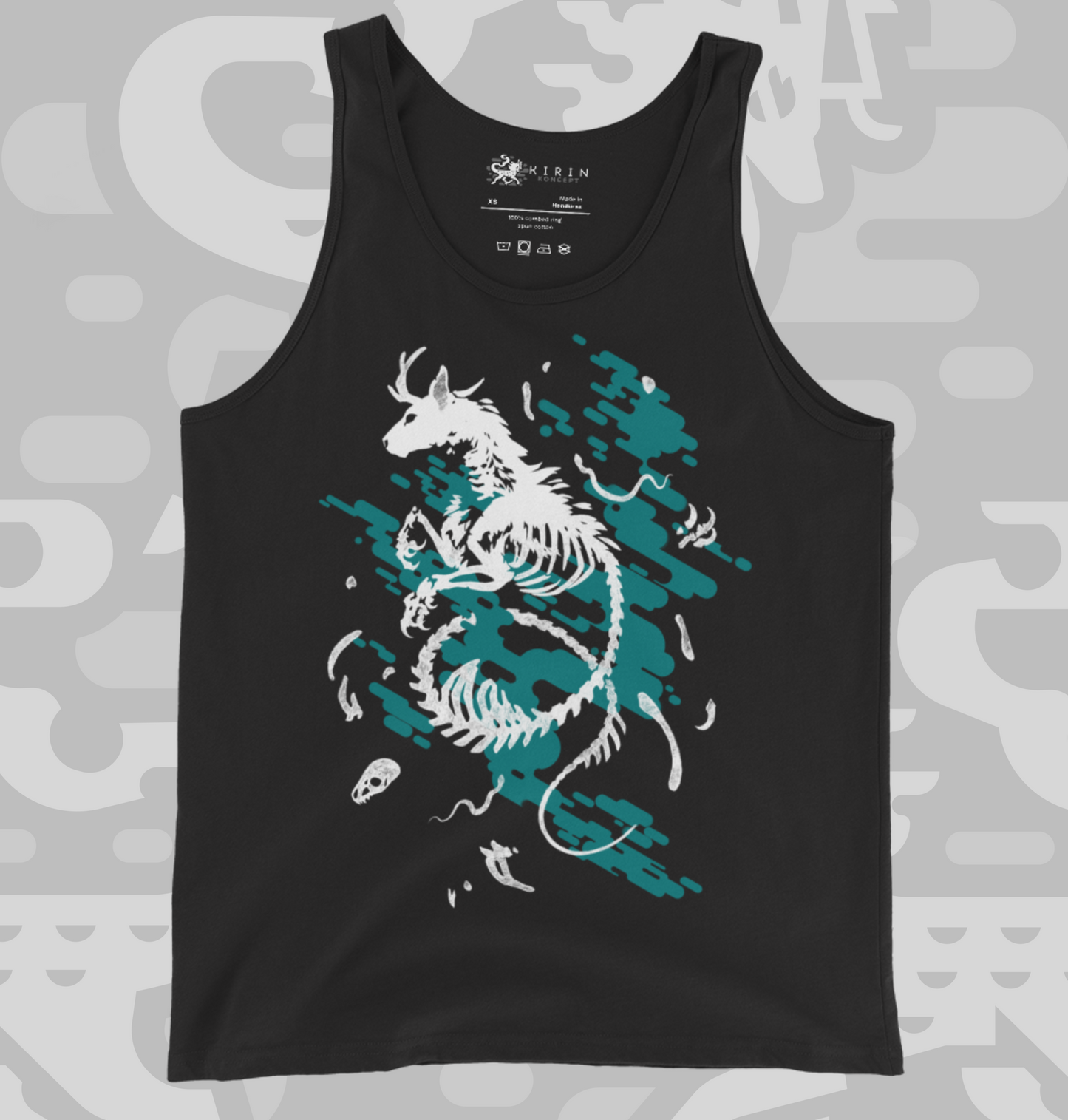 Withered - Black Tank top