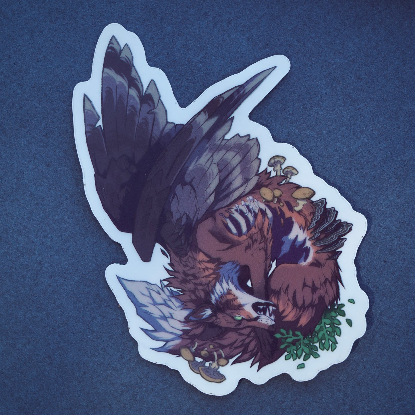 Regrowth - Clear vinyl sticker