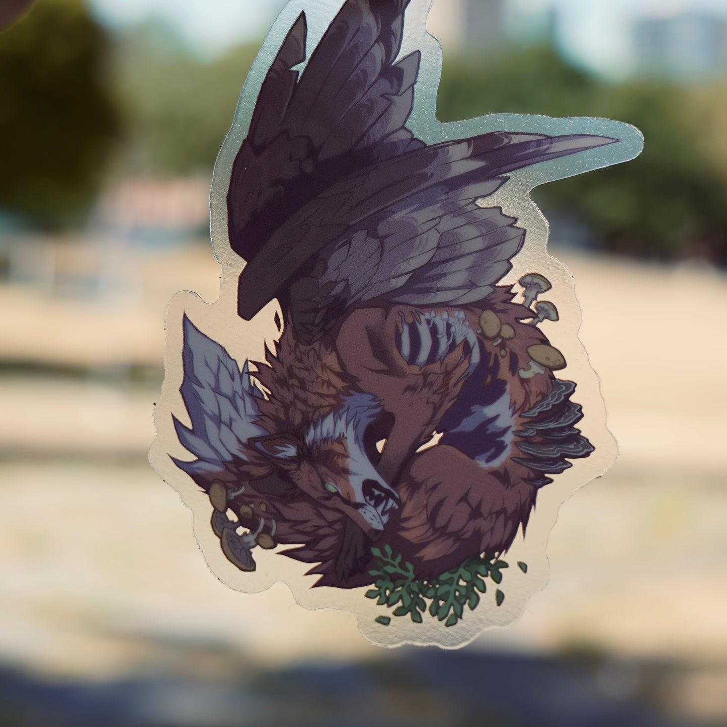 Regrowth - Clear vinyl sticker