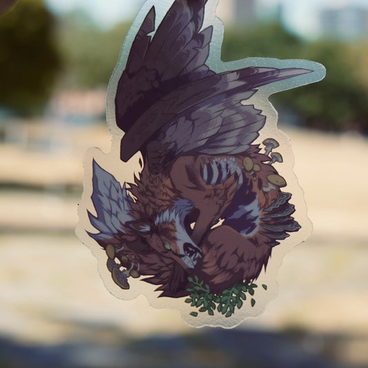 Regrowth - Clear vinyl sticker