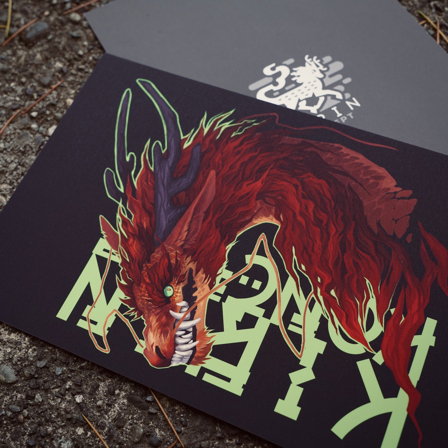 Year of the Dragon - Small Print