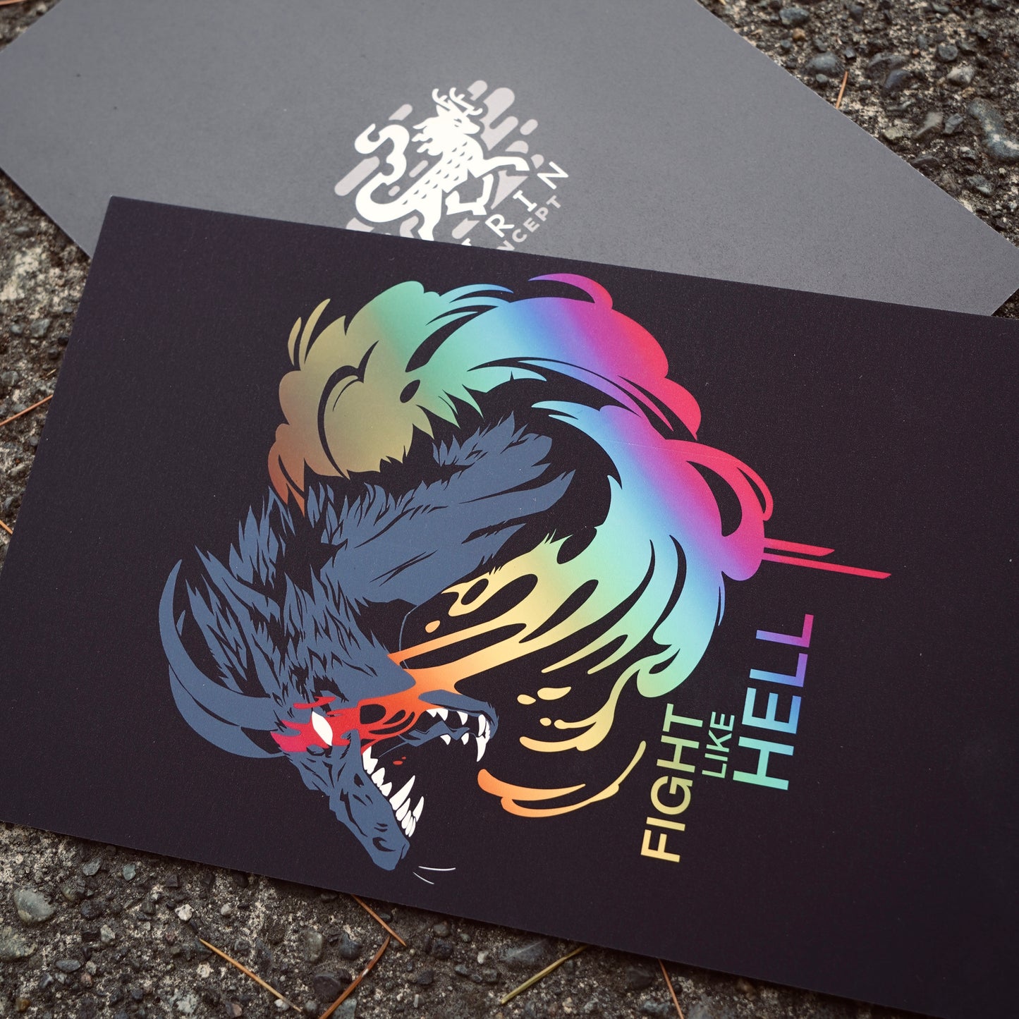 Fight like Hell - Small Print