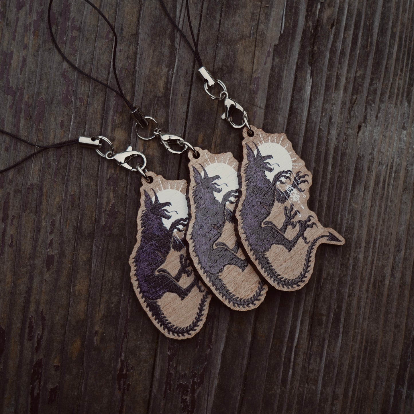 Moonlight - Wooden Charm