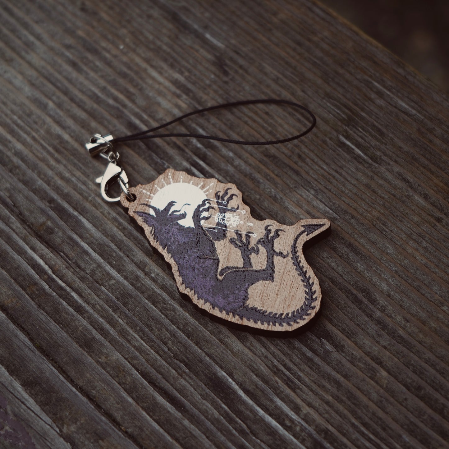 Moonlight - Wooden Charm