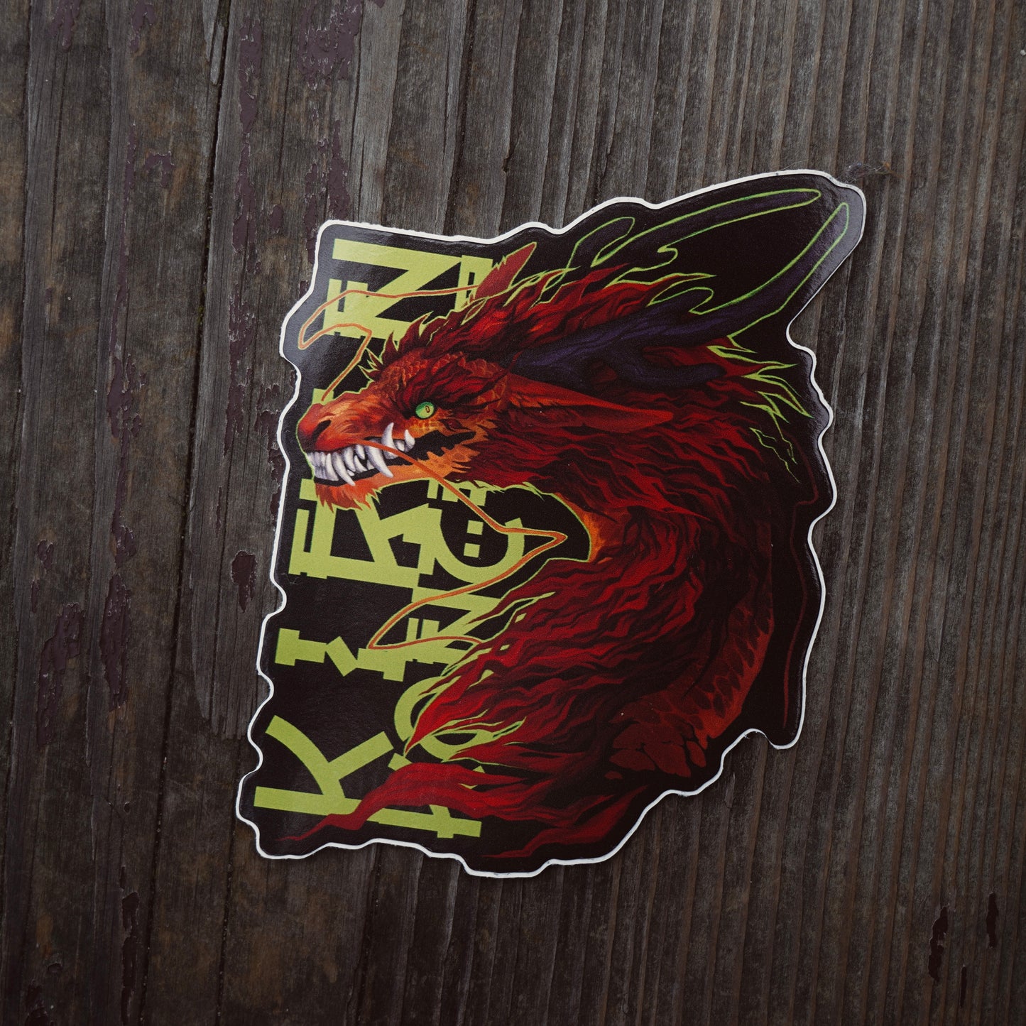 Year of the Dragon - vinyl sticker