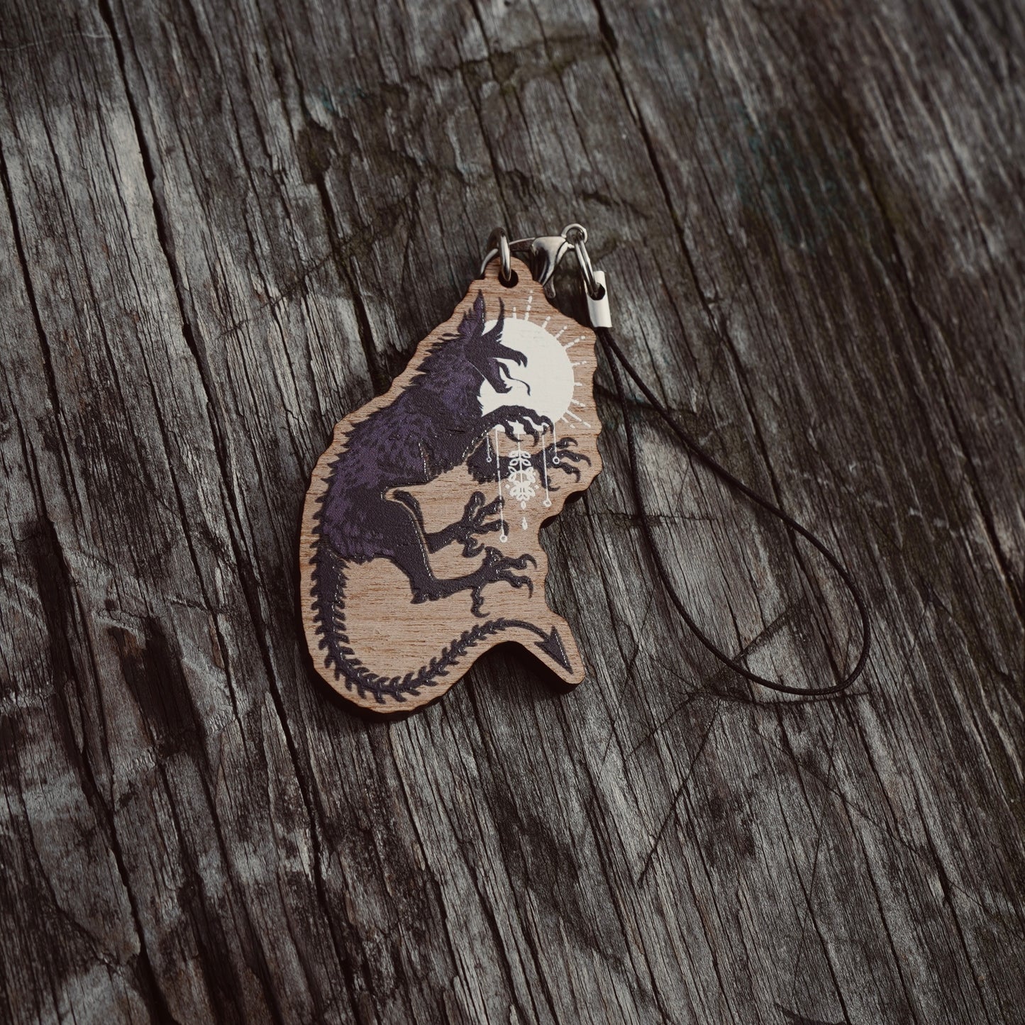 Moonlight - Wooden Charm