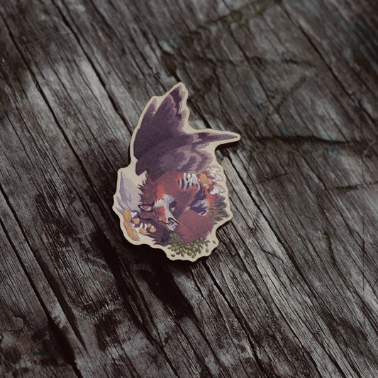 Regrowth - Wood Pin