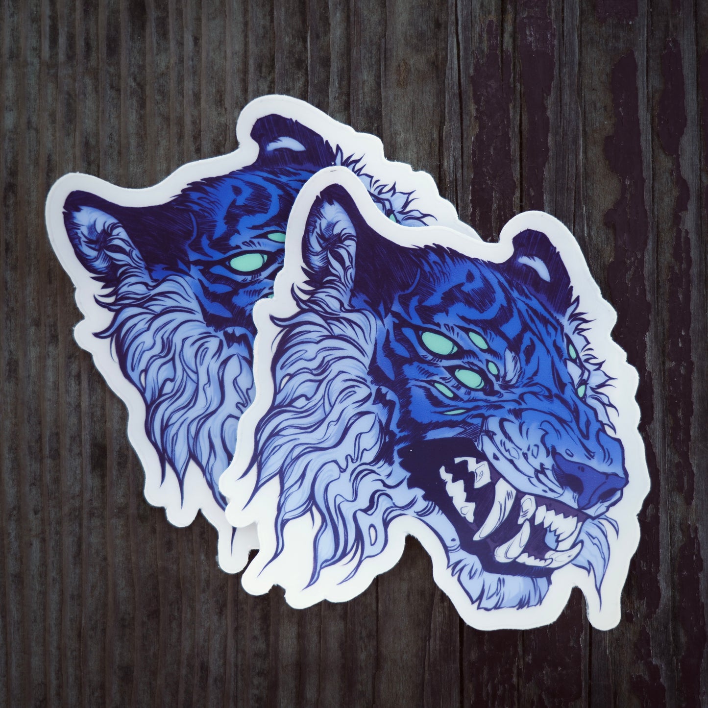 Wicked - Transparent vinyl sticker