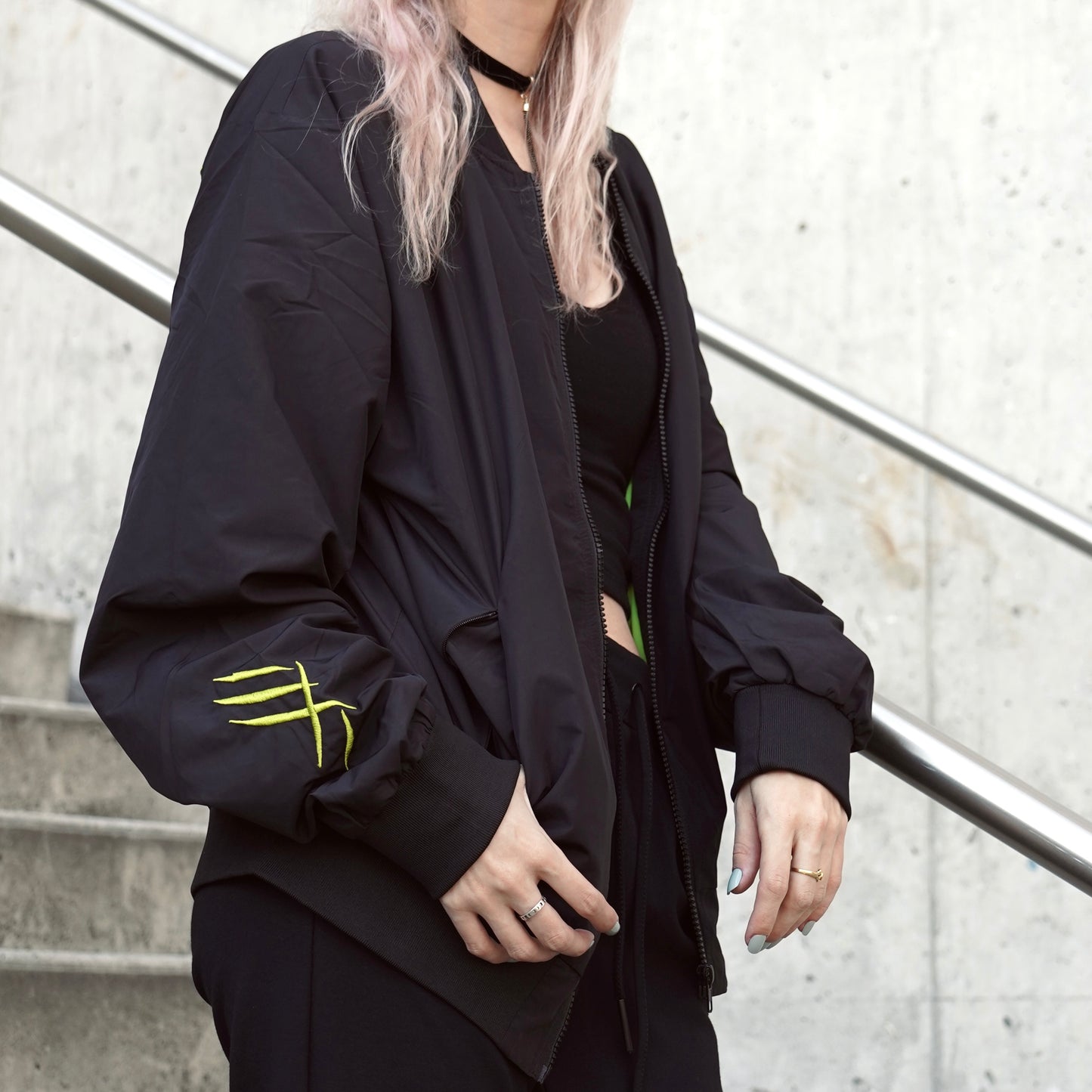 Slashed - Lightweight Bomber Jacket