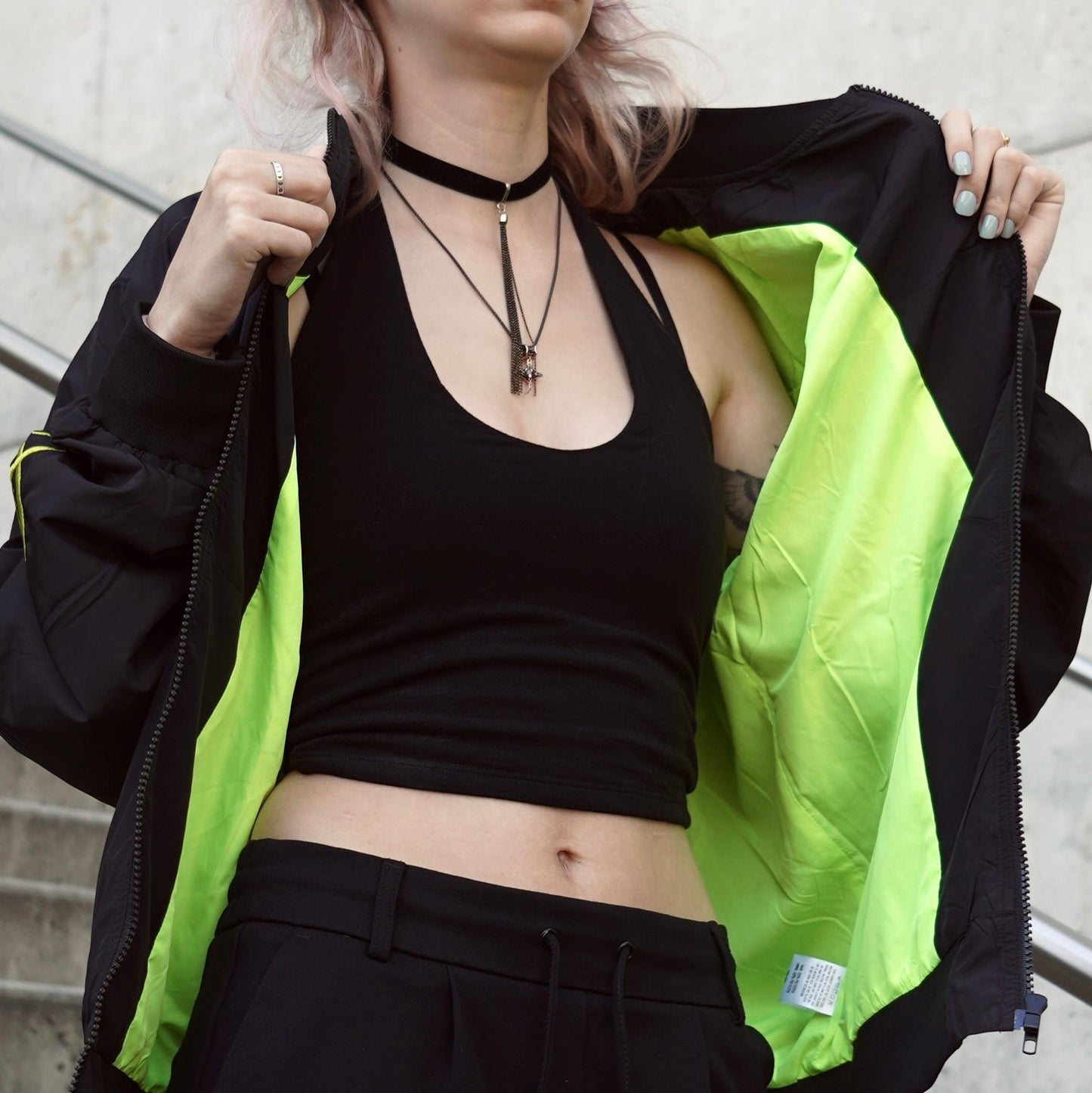 Slashed - Lightweight Bomber Jacket