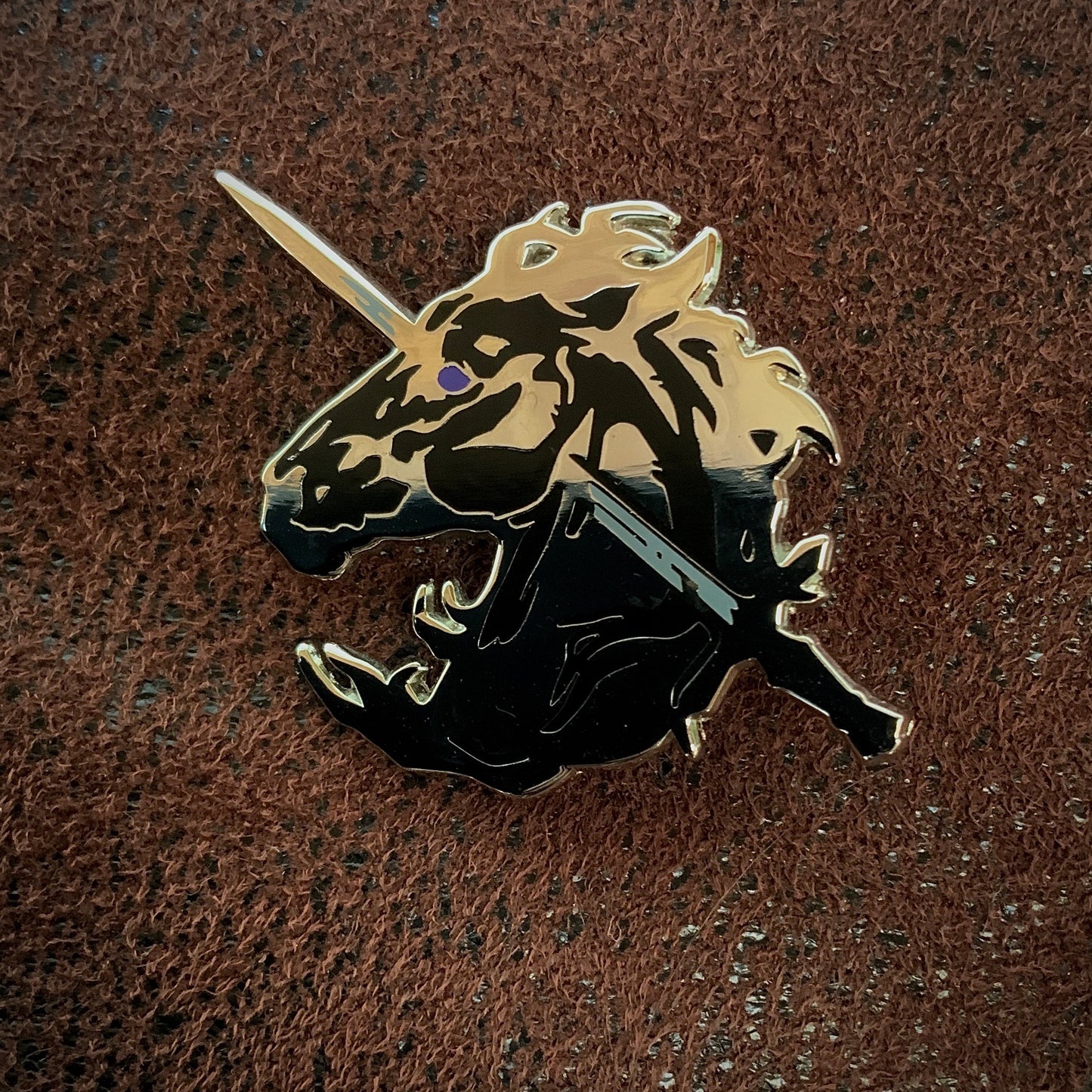 Unicorn's Blood 'Black' - Hard Enamel pin