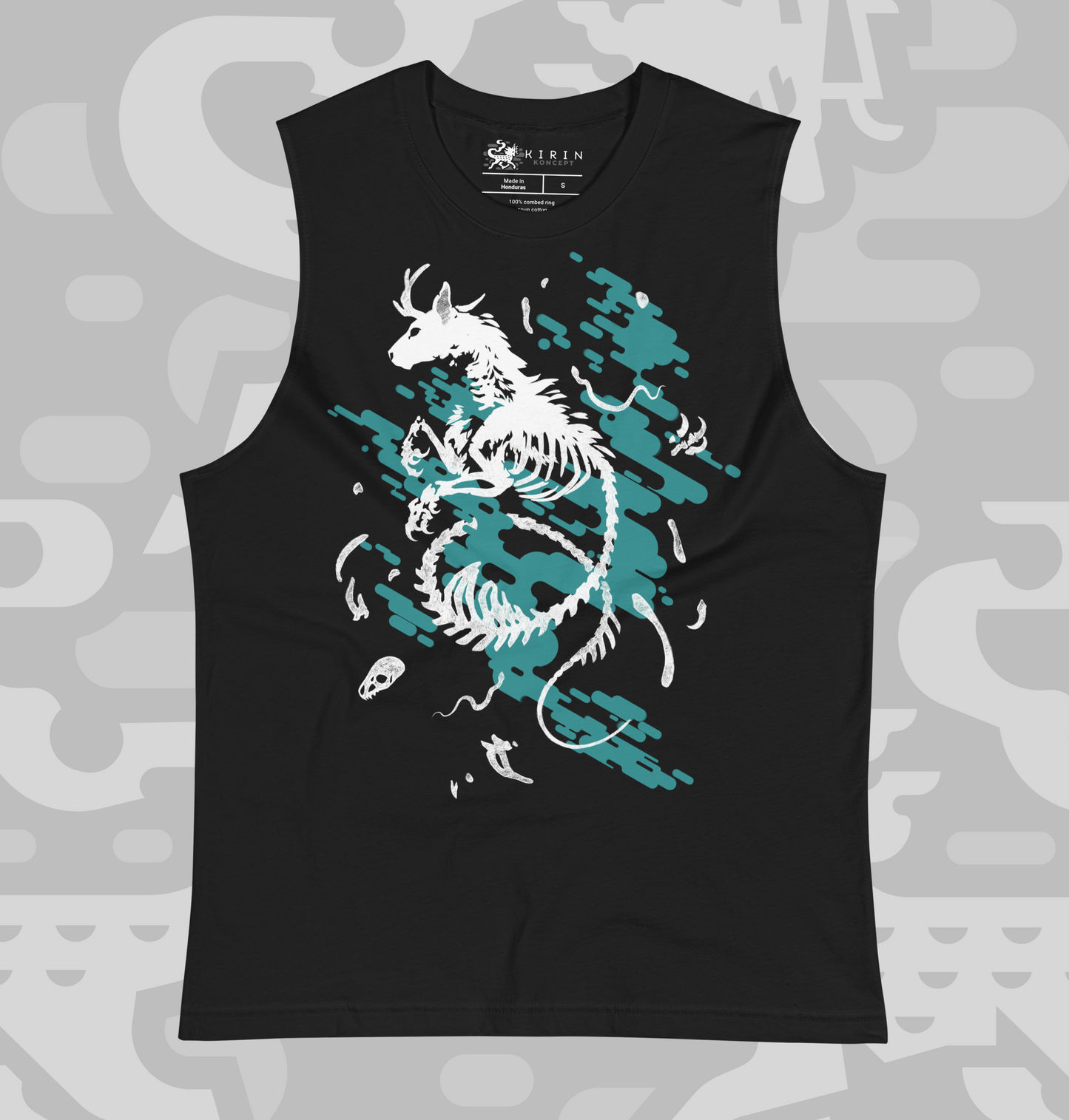 Withered - Black Muscle Tank