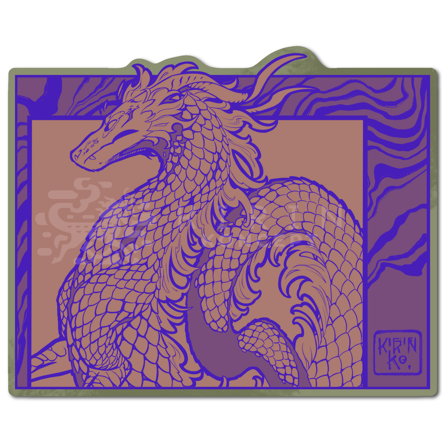 Purple Haze - Vinyl Sticker