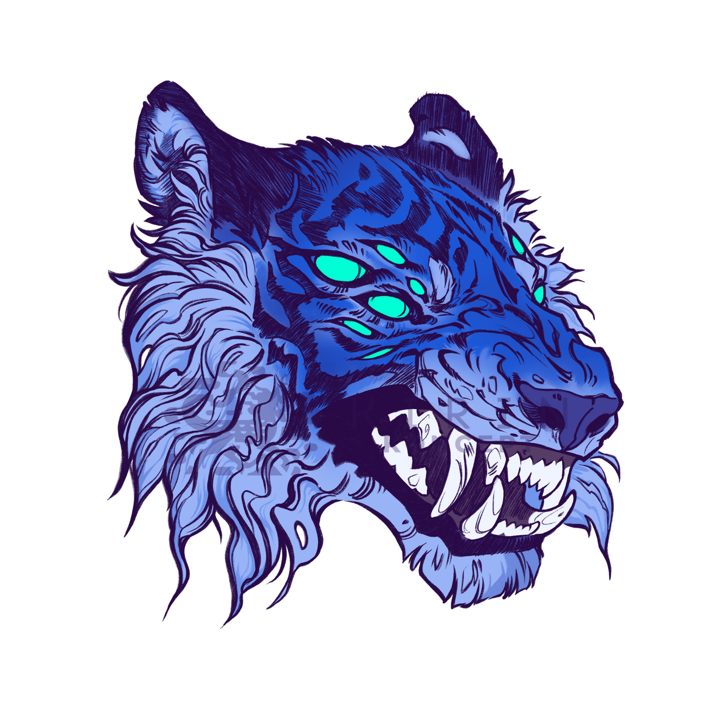 Wicked - Transparent vinyl sticker