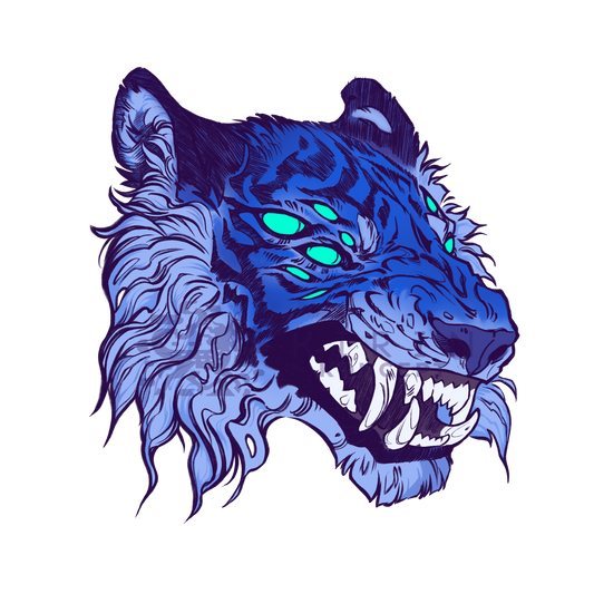Wicked - Transparent vinyl sticker