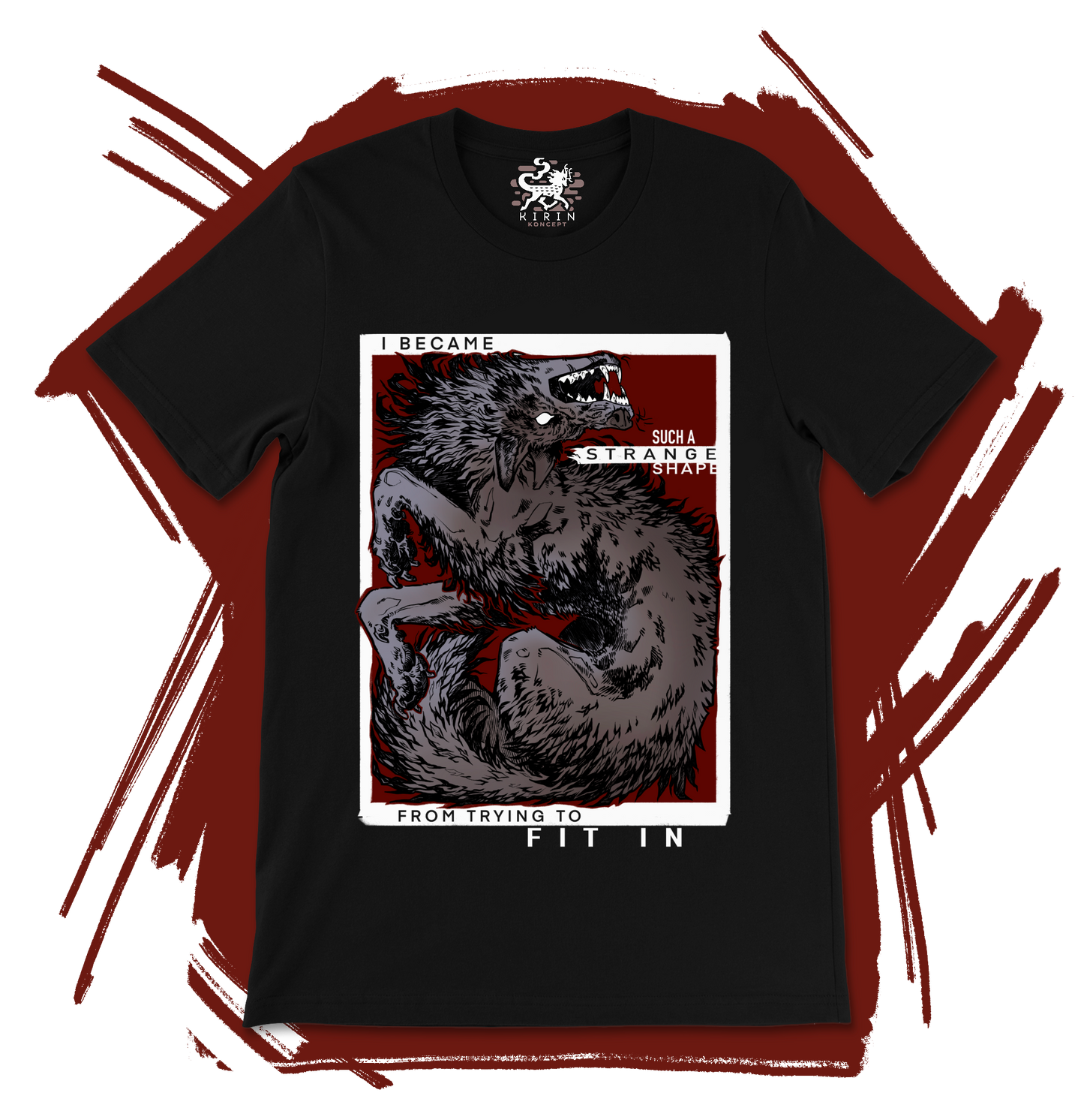 Strange Shape - Black Shirt