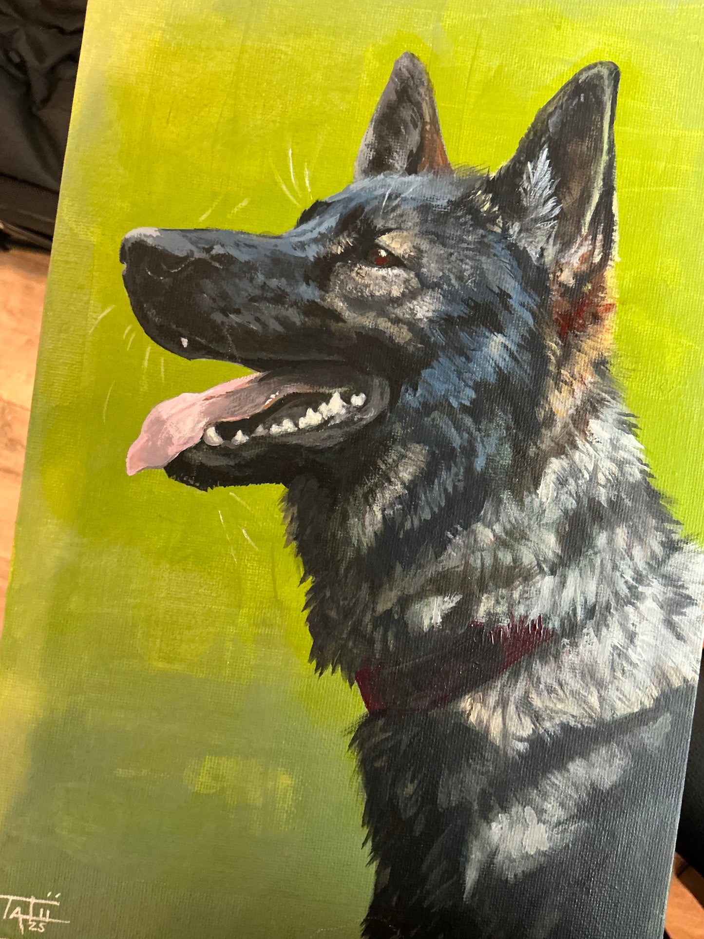 Dog portrait 1 - ORIGINAL
