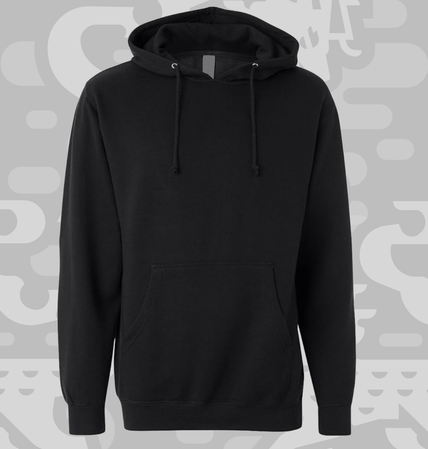 Strange Shape - Black Hoodie