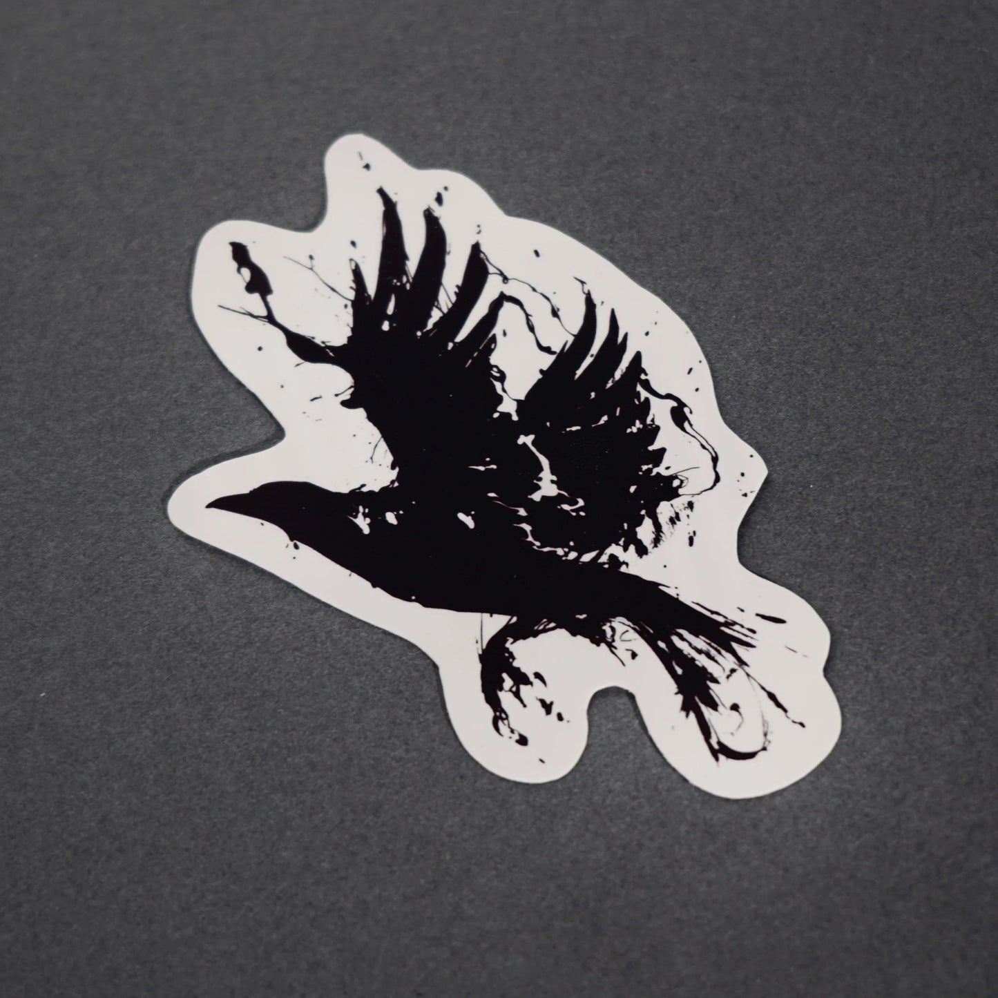 Crow - Die cut sticker - KIRIN KONCEPT -