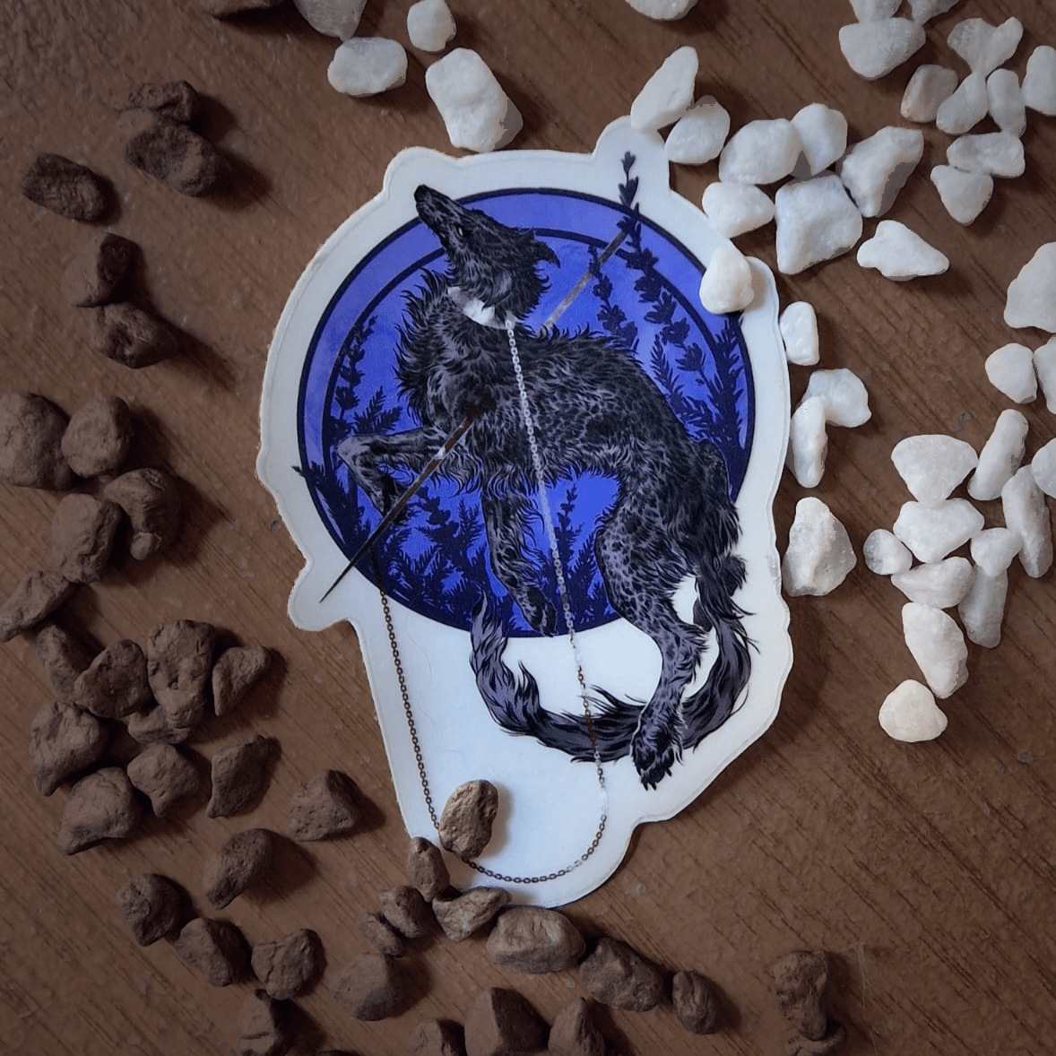 Fate - Transparent vinyl stickers - KIRIN KONCEPT -