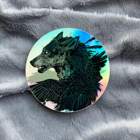 Shapeshifter - Holo vinyl sticker