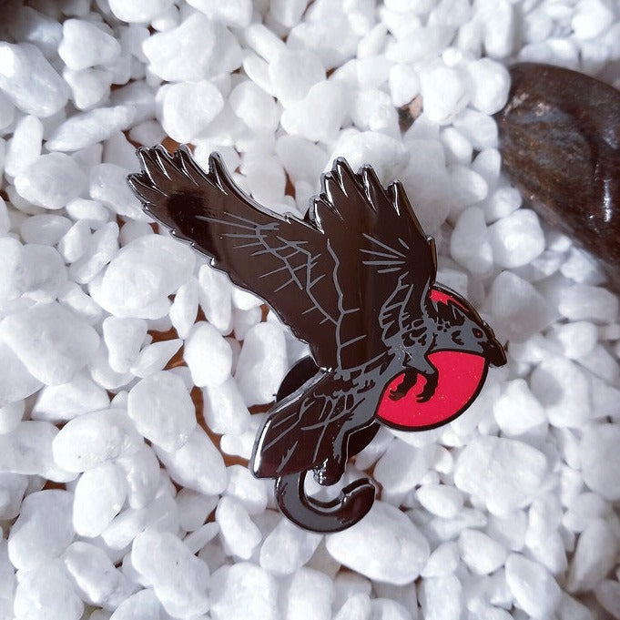 Raven TeenyGryphons - Hard Enamel Pin