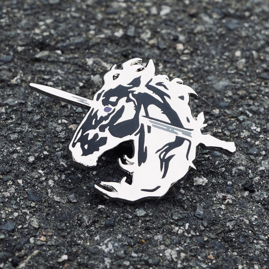 Unicorn's Blood 'Black' - Hard Enamel pin