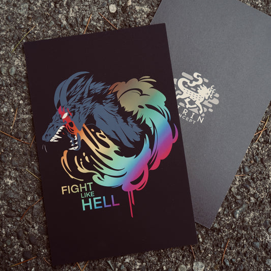 Fight like Hell - Small Print
