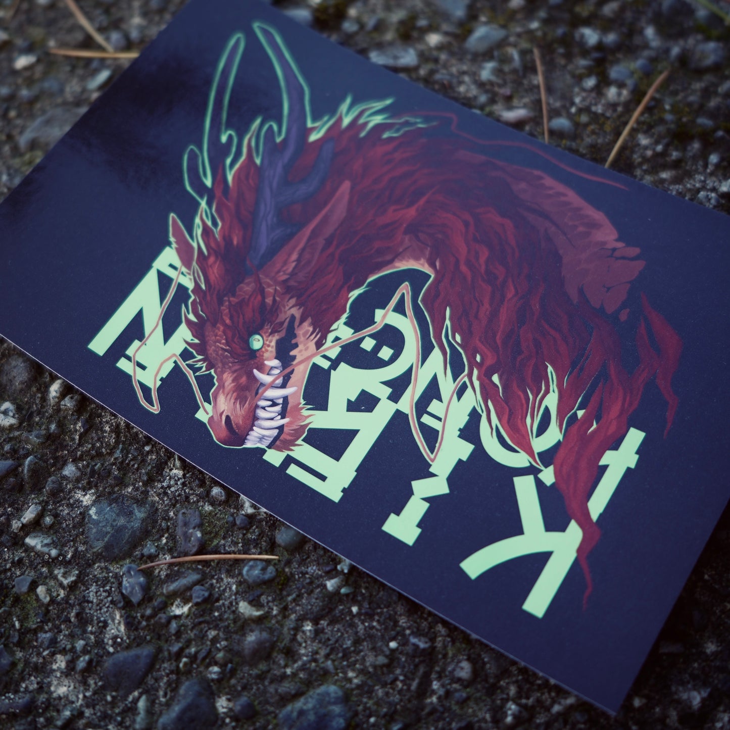Year of the Dragon - Postcard