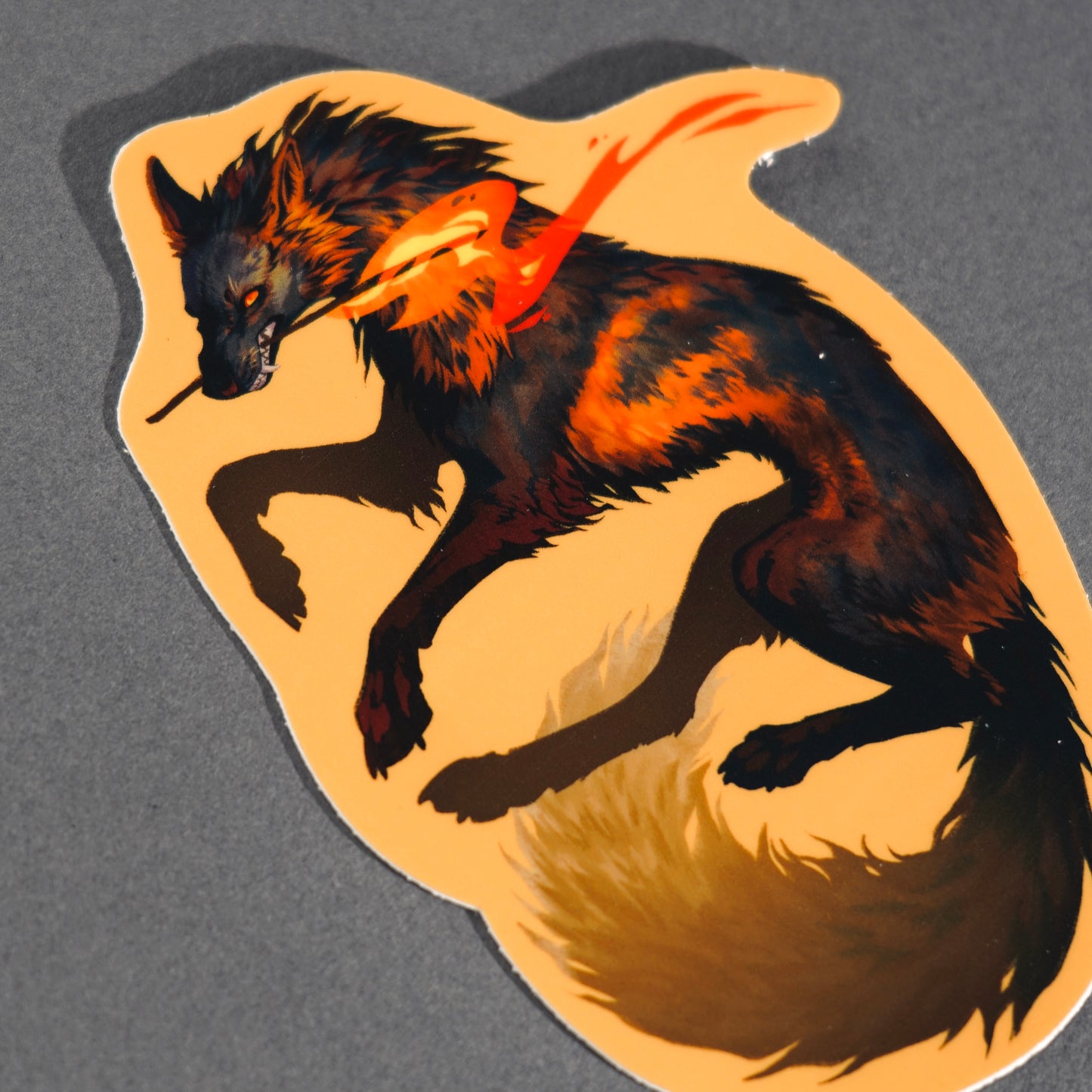 Fire Fox - Vinyl Sticker