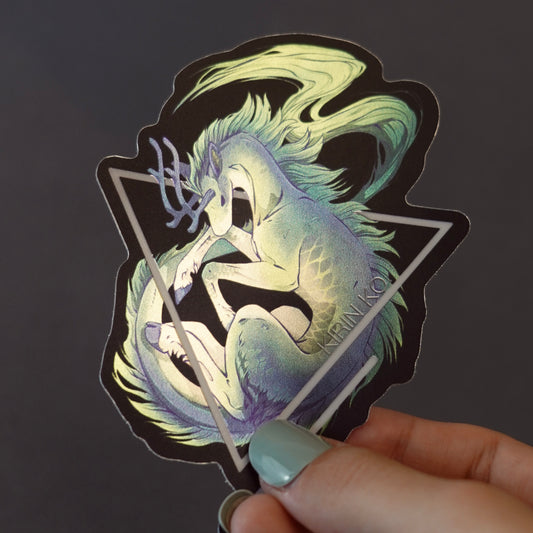 Kirin Ko - Metallic sticker