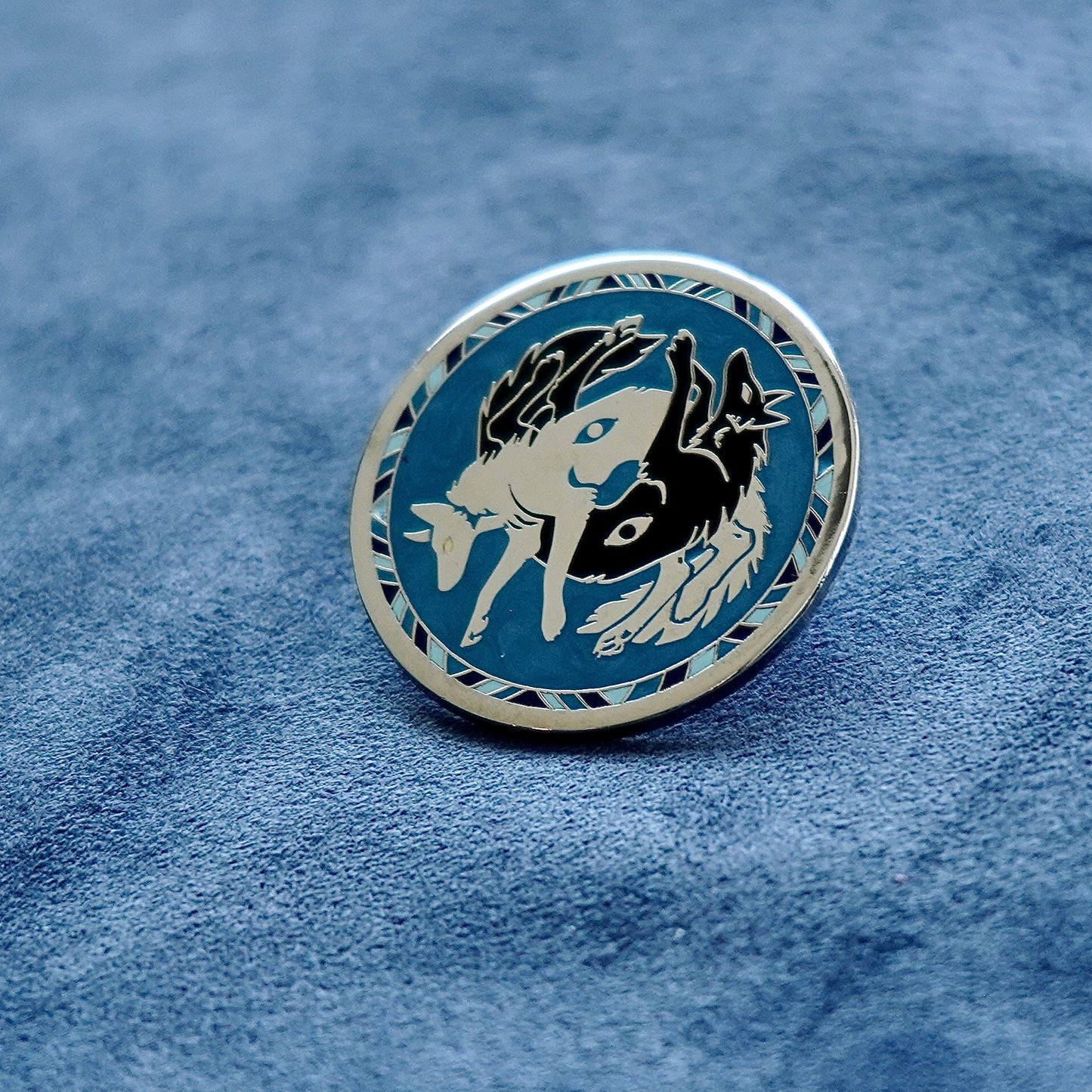 Wolf Eyes, Kindred Spirits - Hard Enamel Pin