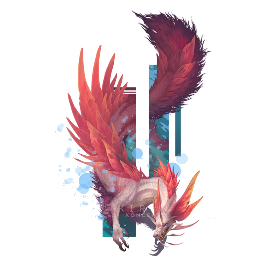 Mizutsune - Transparent vinyl sticker