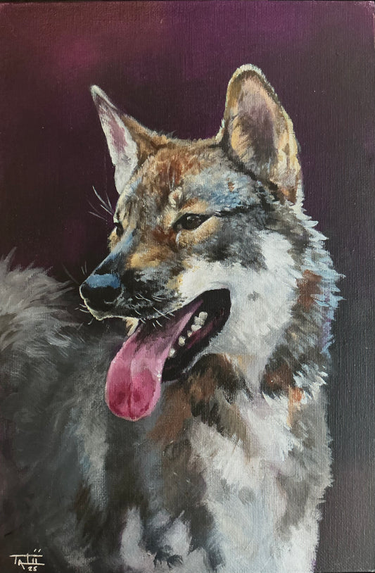 Dog portrait 2 - ORIGINAL