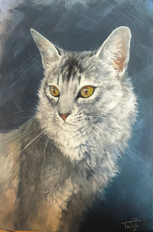 Cat portrait 1 - ORIGINAL