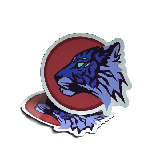 Azure Tiger Head - Magnet - KIRIN KONCEPT - Magnet