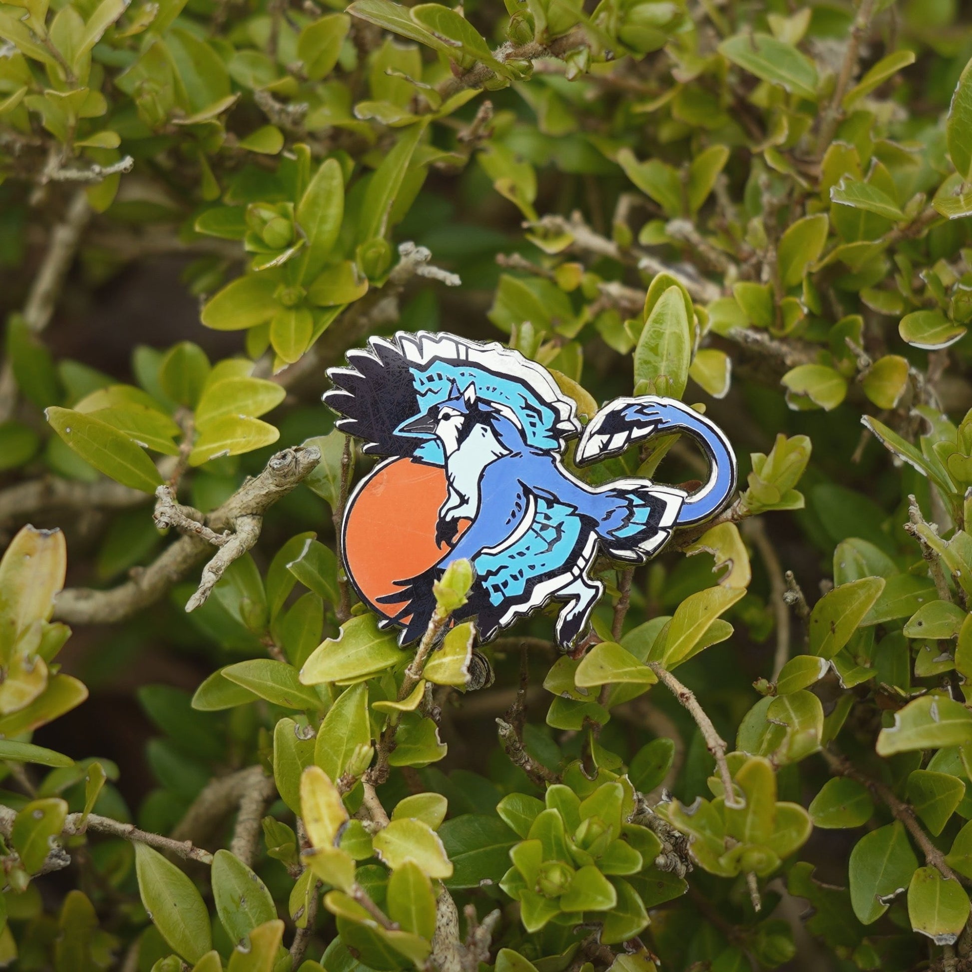 BlueJay TeenyGryphons - Hard Enamel Pin - KIRIN KONCEPT - 