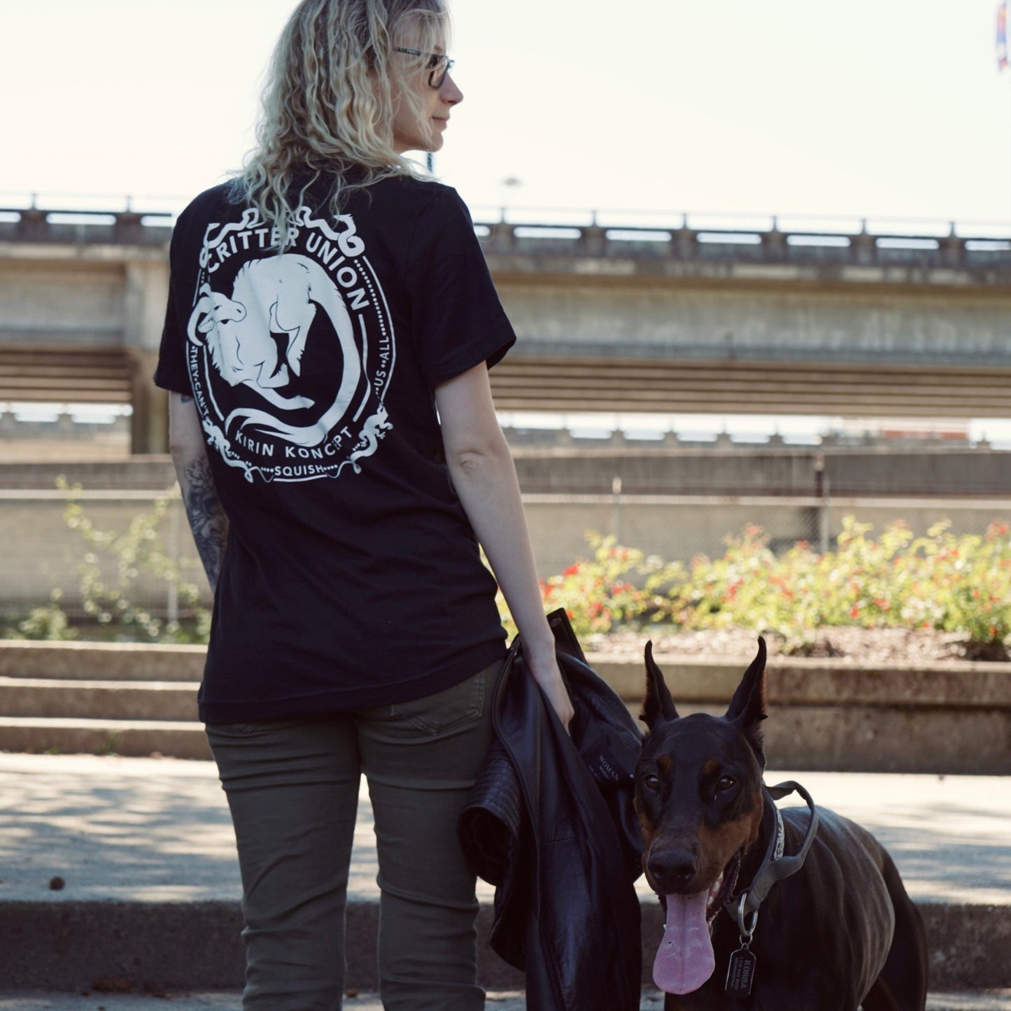 Critter Union - Black Shirt - KIRIN KONCEPT - tshirt