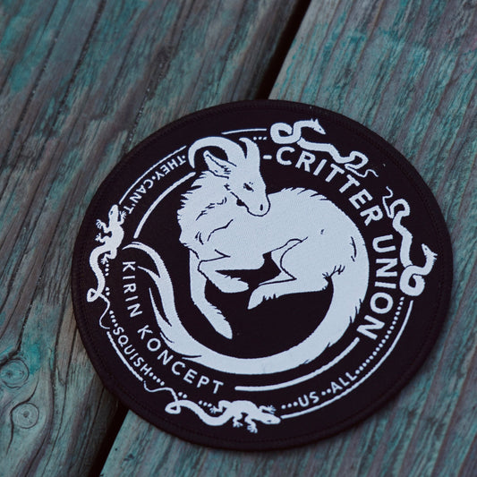 Critter Union - Woven Patch - KIRIN KONCEPT - Patch